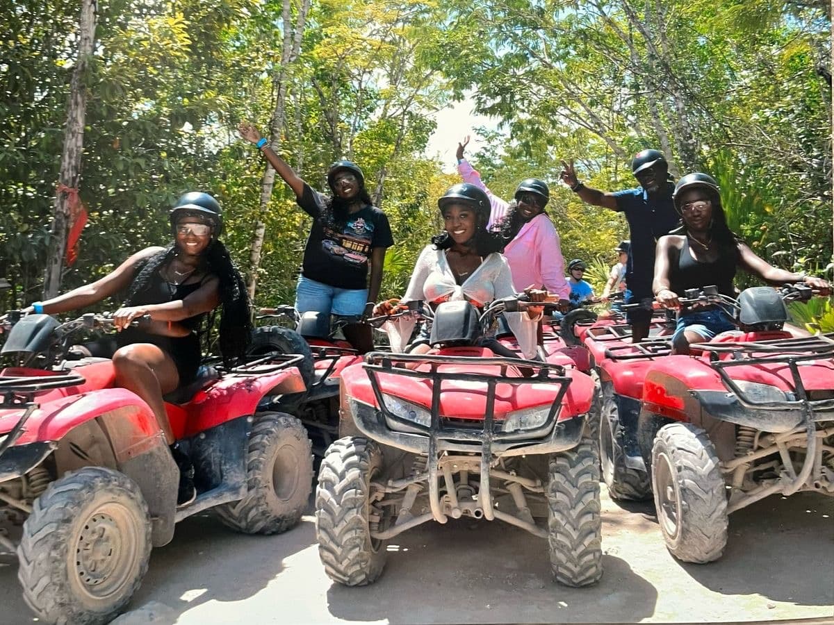 JJC Tours ATV group experience in Punta Cana